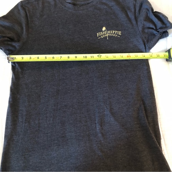 Fish Hippie Rumfront Short-Sleeve Tee. Size Medium. - Picture 4 of 6